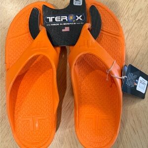 Terox Orange Flip Flops